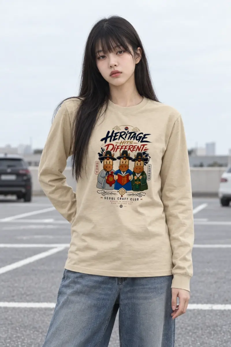 "Seoul Craft Club" Unisex Longsleeve T-shirt