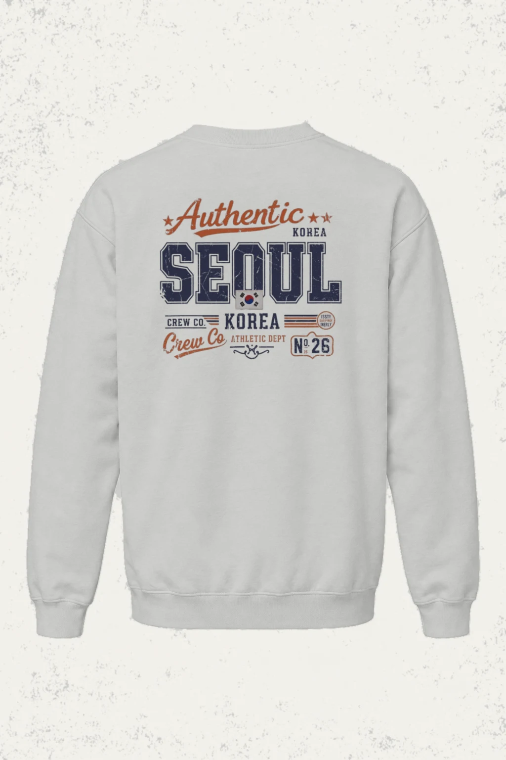 "Seoul Crew Athletic" Heavy Blend Unisex Crewneck Sweatshirt | Gildan 18000