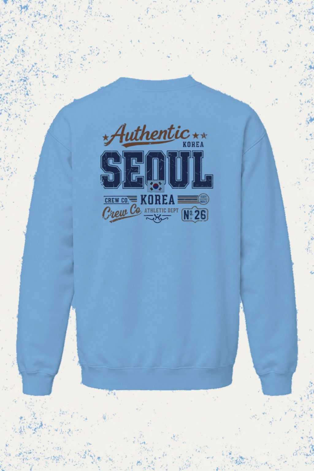 "Seoul Crew Athletic" Heavy Blend Unisex Crewneck Sweatshirt | Gildan 18000
