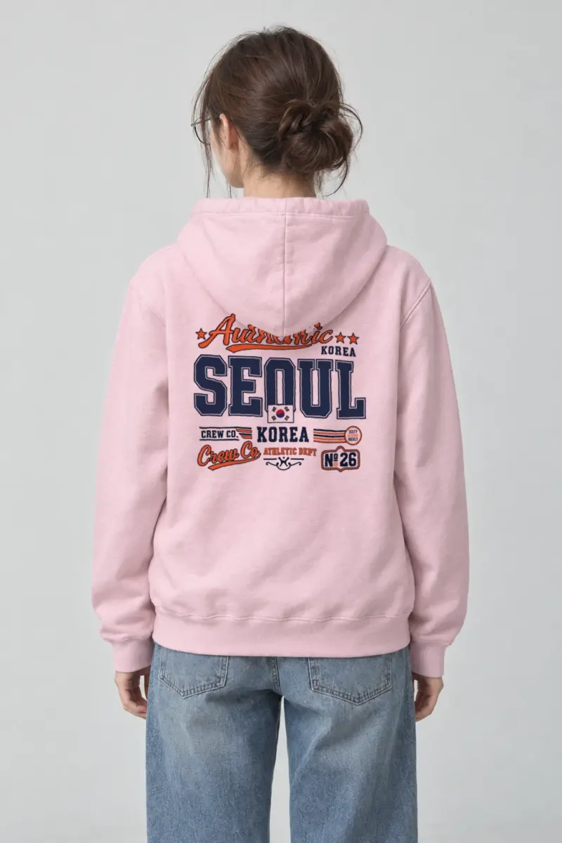 "Seoul Crew Athletic" Heavy Blend Unisex Pullover Hoodie