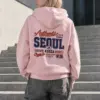 "Seoul Crew Athletic" Heavy Blend Unisex Pullover Hoodie | Gildan 18500