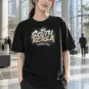 "Seoul Crown Graffiti" Heavyweight Unisex Crewneck T-shirt | Gildan 5000