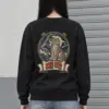"Seoul Daebak Moon Tiger" Heavy Blend Unisex Crewneck Sweatshirt