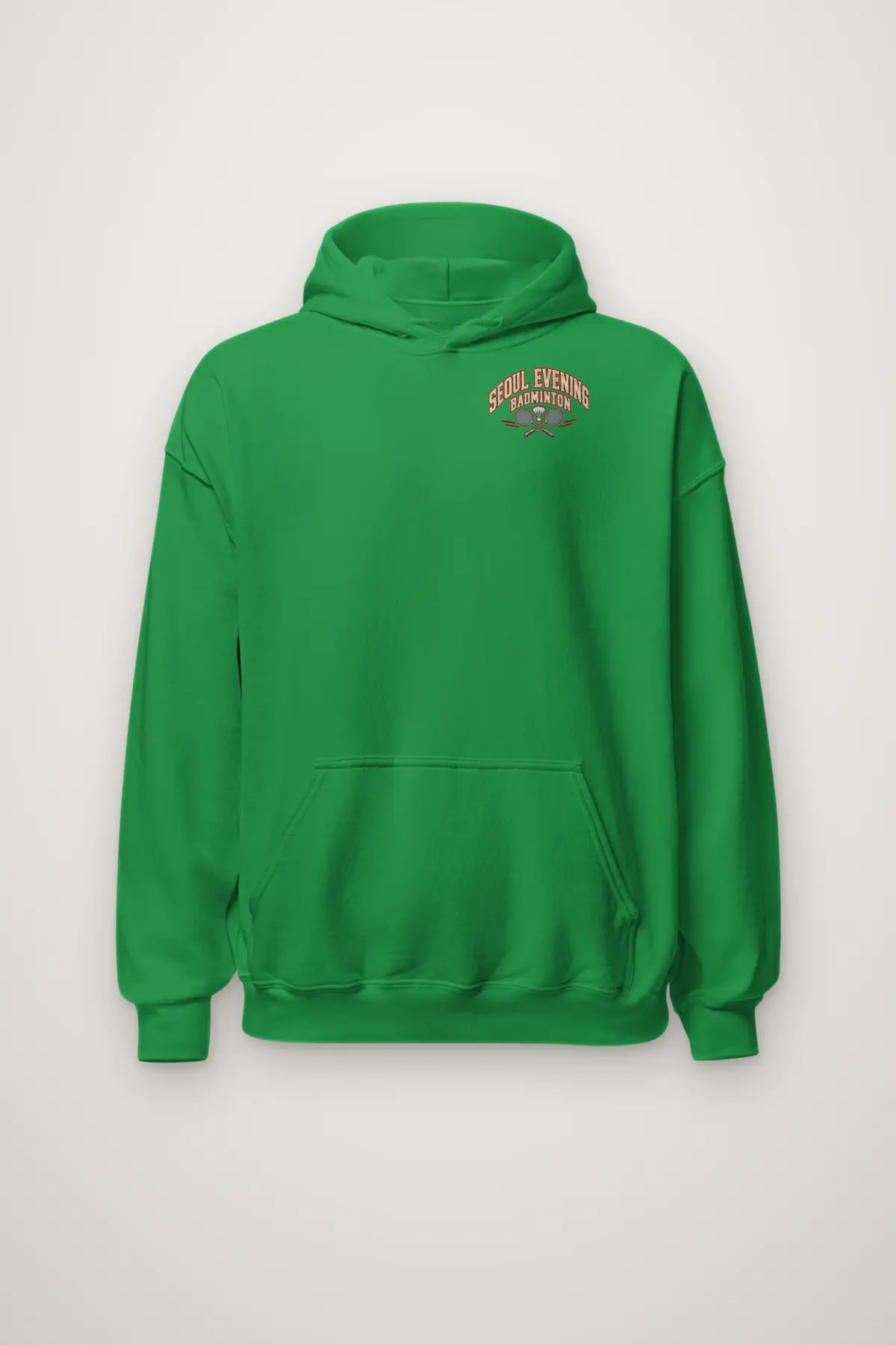 "Seoul Evening Badminton" Heavy Blend Unisex Pullover Hoodie