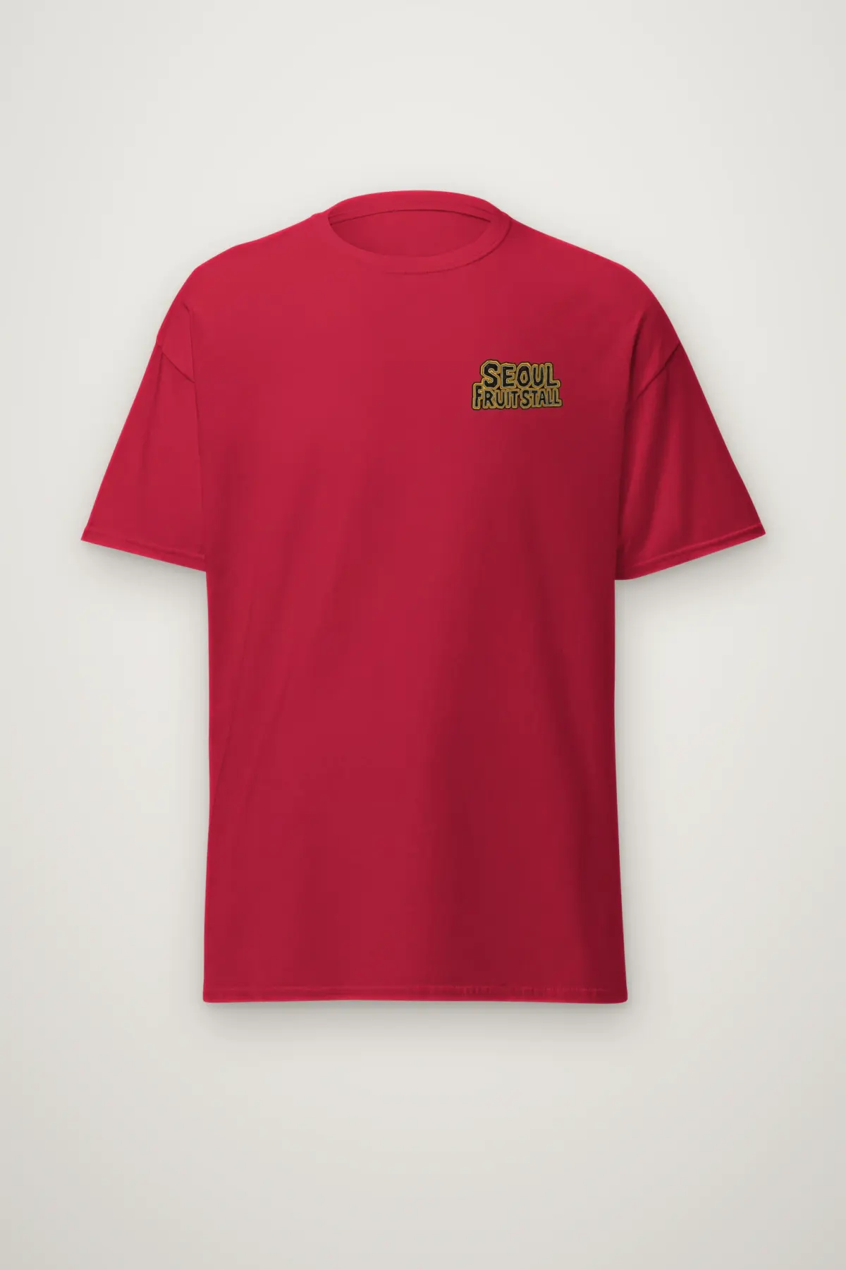 "Seoul Fruit Stall" Heavyweight Unisex Crewneck T-shirt
