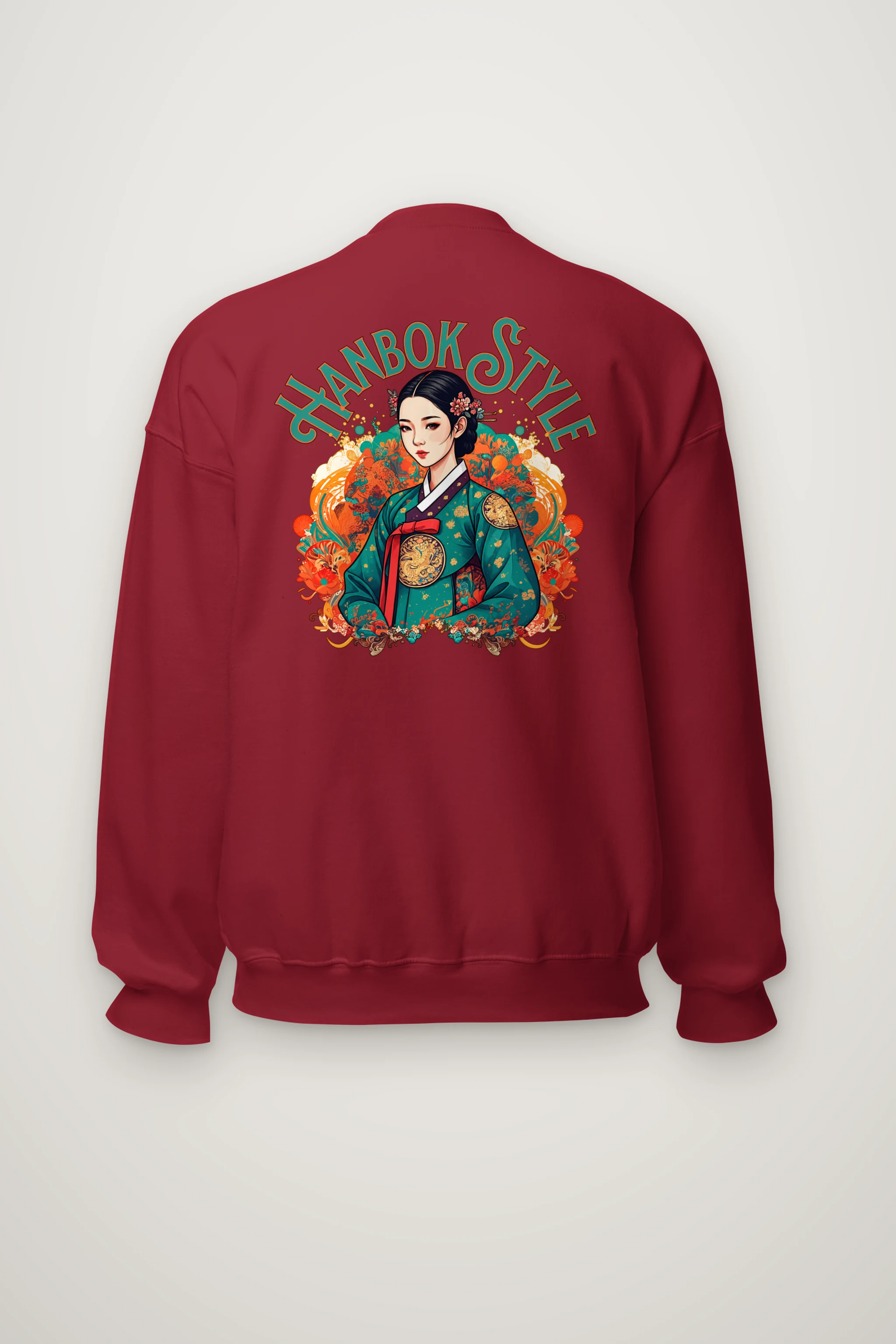"Seoul Garden Reverie" Heavy Blend Unisex Crewneck Sweatshirt