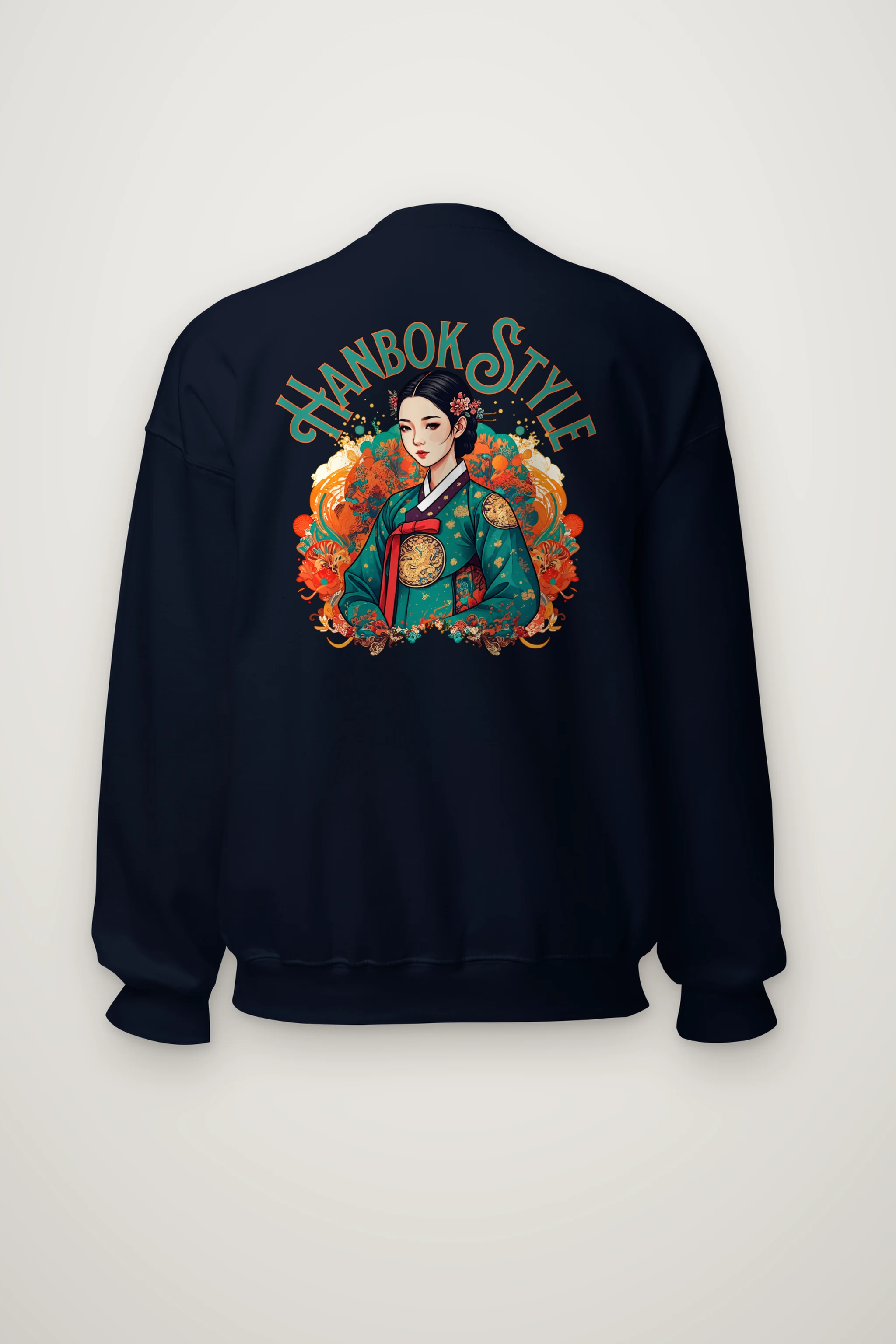 "Seoul Garden Reverie" Heavy Blend Unisex Crewneck Sweatshirt