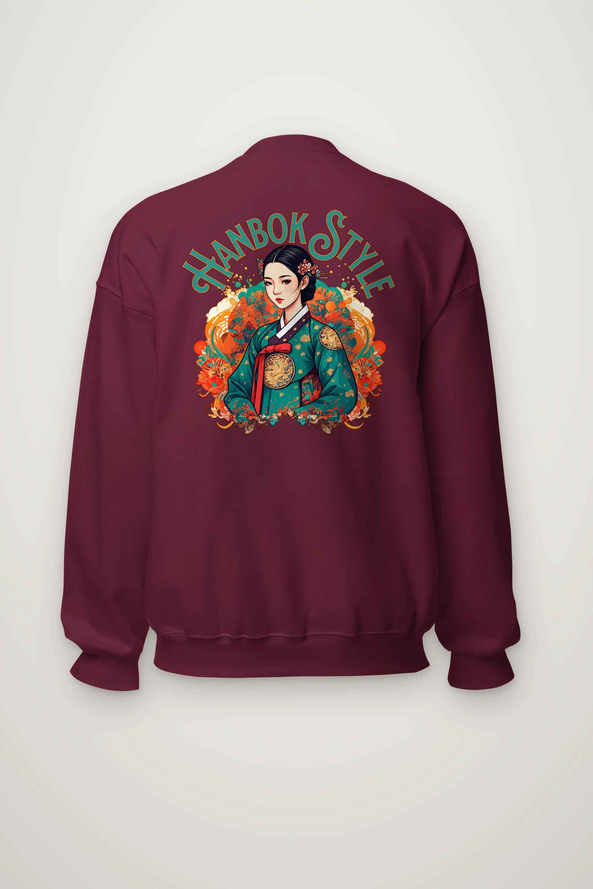 "Seoul Garden Reverie" Heavy Blend Unisex Crewneck Sweatshirt