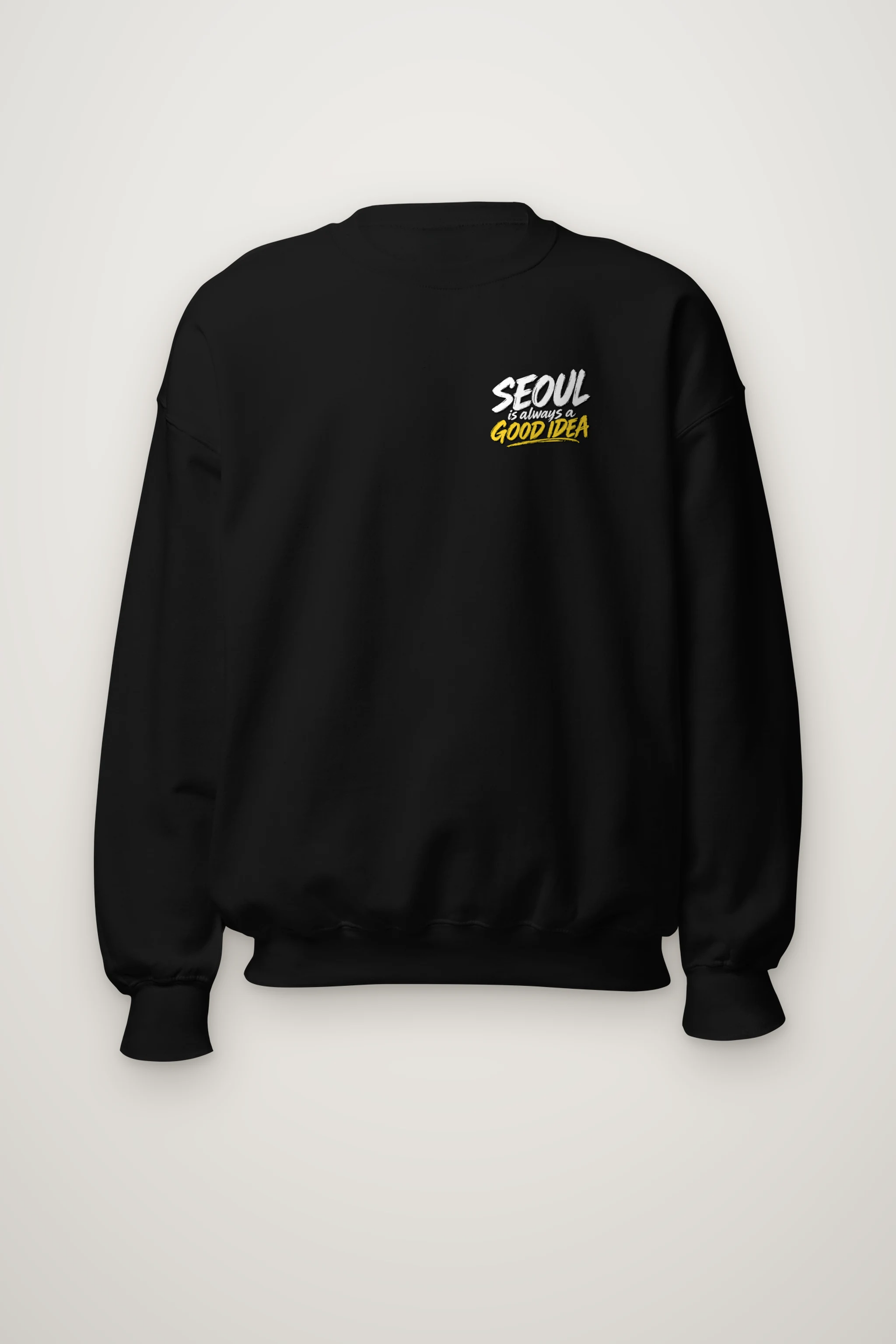 "Seoul Good Idea" Heavy Blend Unisex Crewneck Sweatshirt