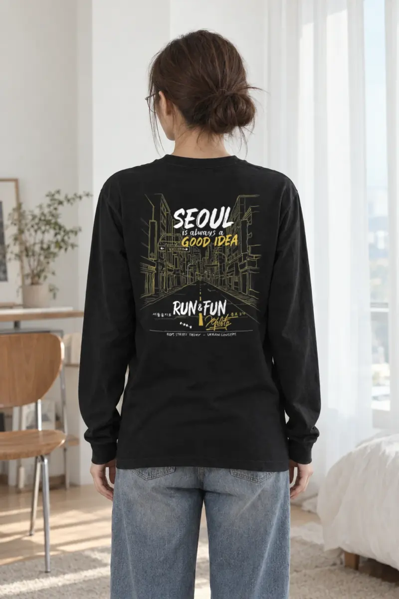 "Seoul Good Idea" Unisex Longsleeve T-shirt