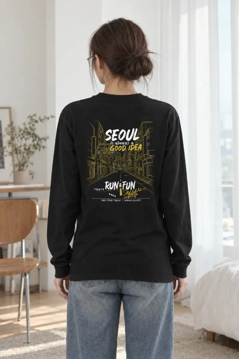 "Seoul Good Idea" Unisex Longsleeve T-shirt