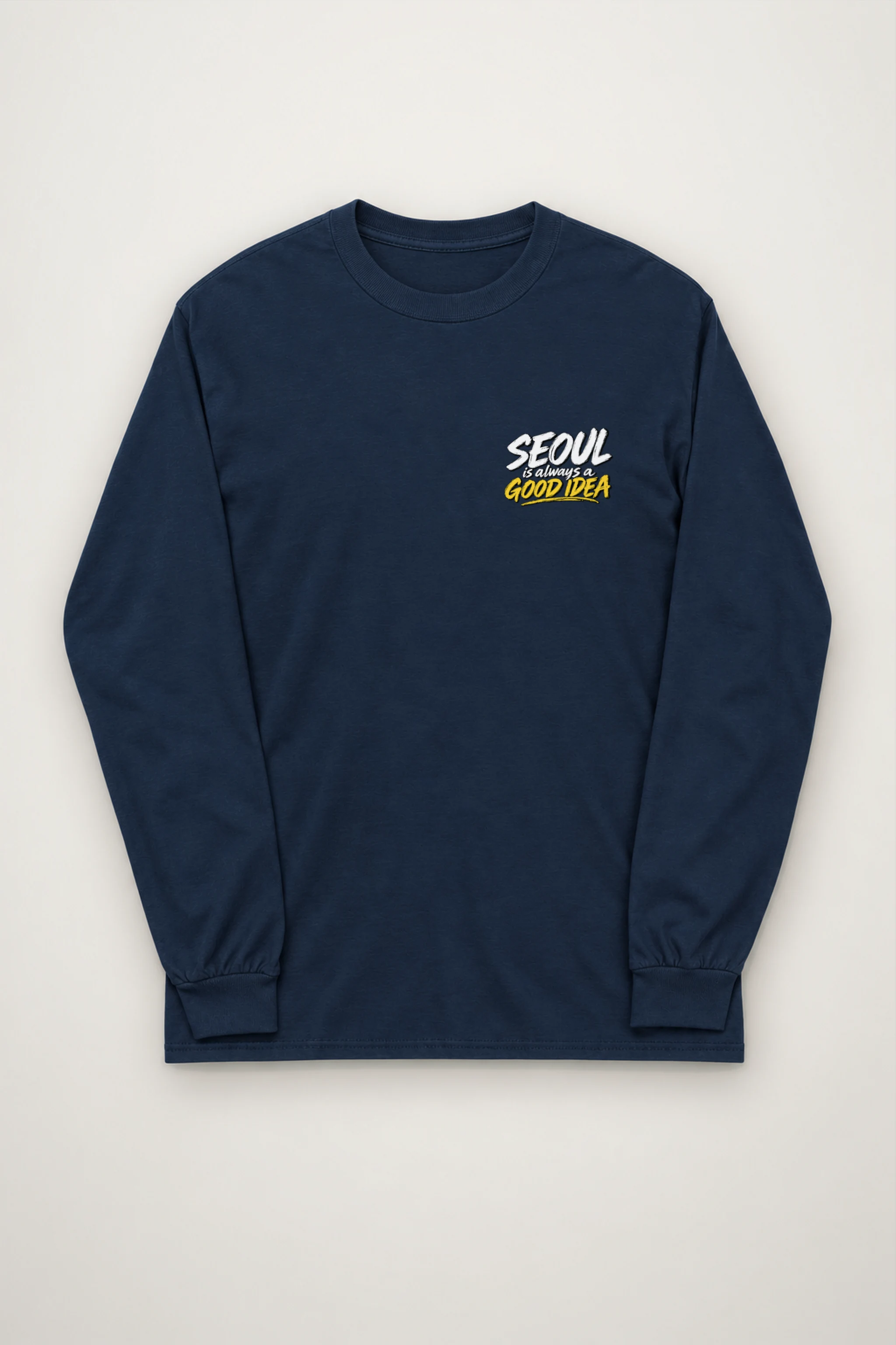 "Seoul Good Idea" Unisex Longsleeve T-shirt