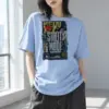 "Seoul Grid" Heavyweight Unisex Crewneck T-shirt | Gildan 5000