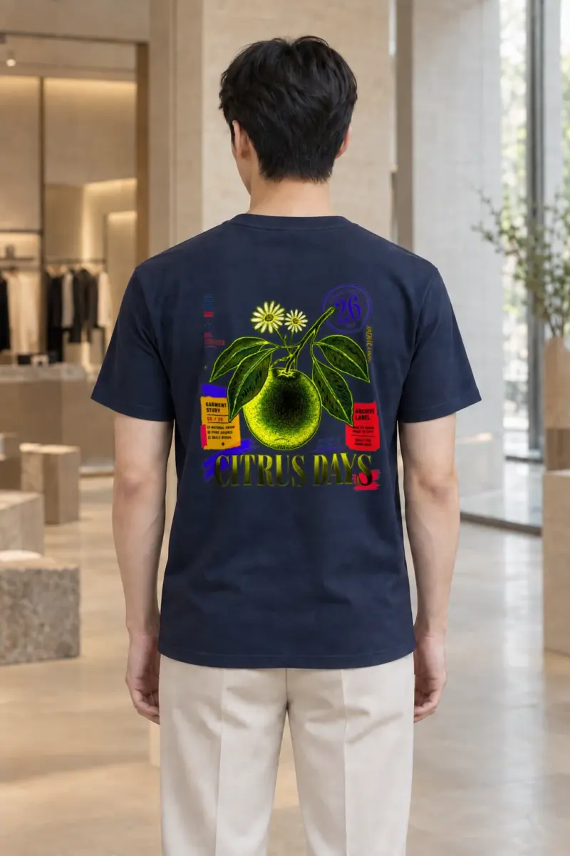 "Seoul Grove Archive" Heavyweight Unisex Crewneck T-shirt