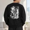 "Seoul Grunge Figure" Heavy Blend Unisex Crewneck Sweatshirt | Gildan 18000