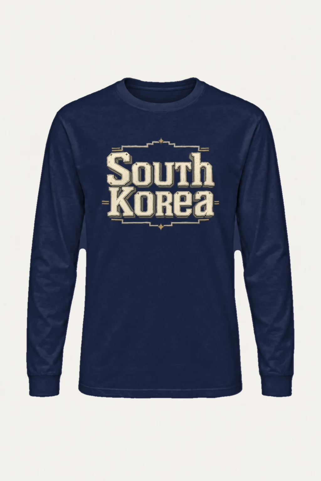 "Seoul Heritage Emblem" Unisex Longsleeve T-shirt | Gildan 2400