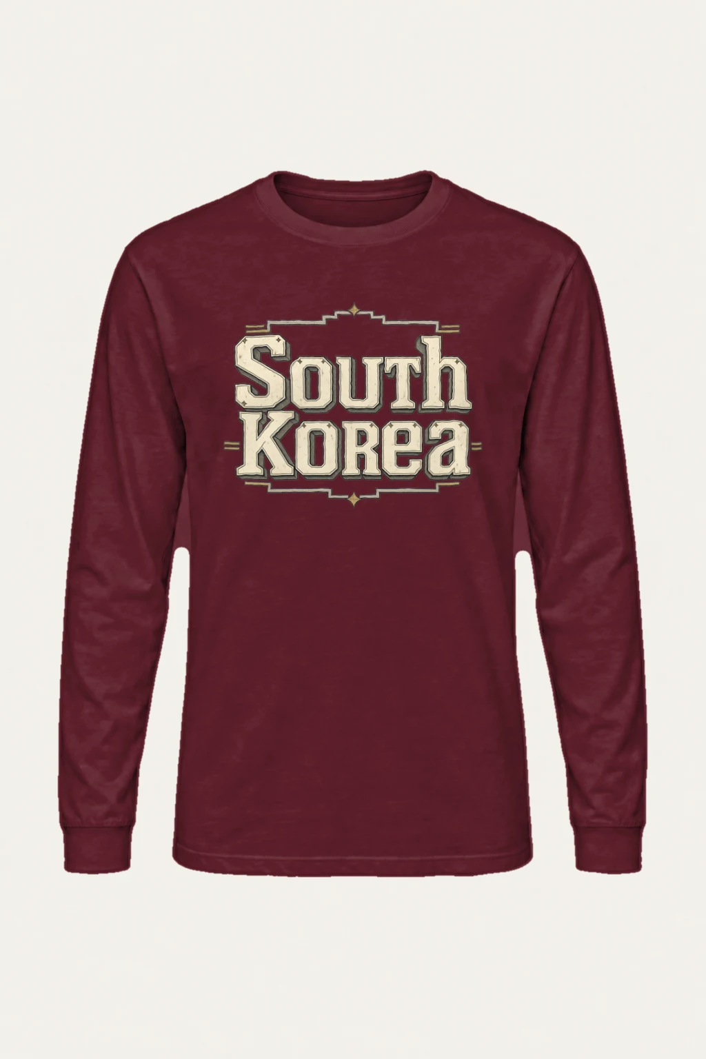"Seoul Heritage Emblem" Unisex Longsleeve T-shirt | Gildan 2400