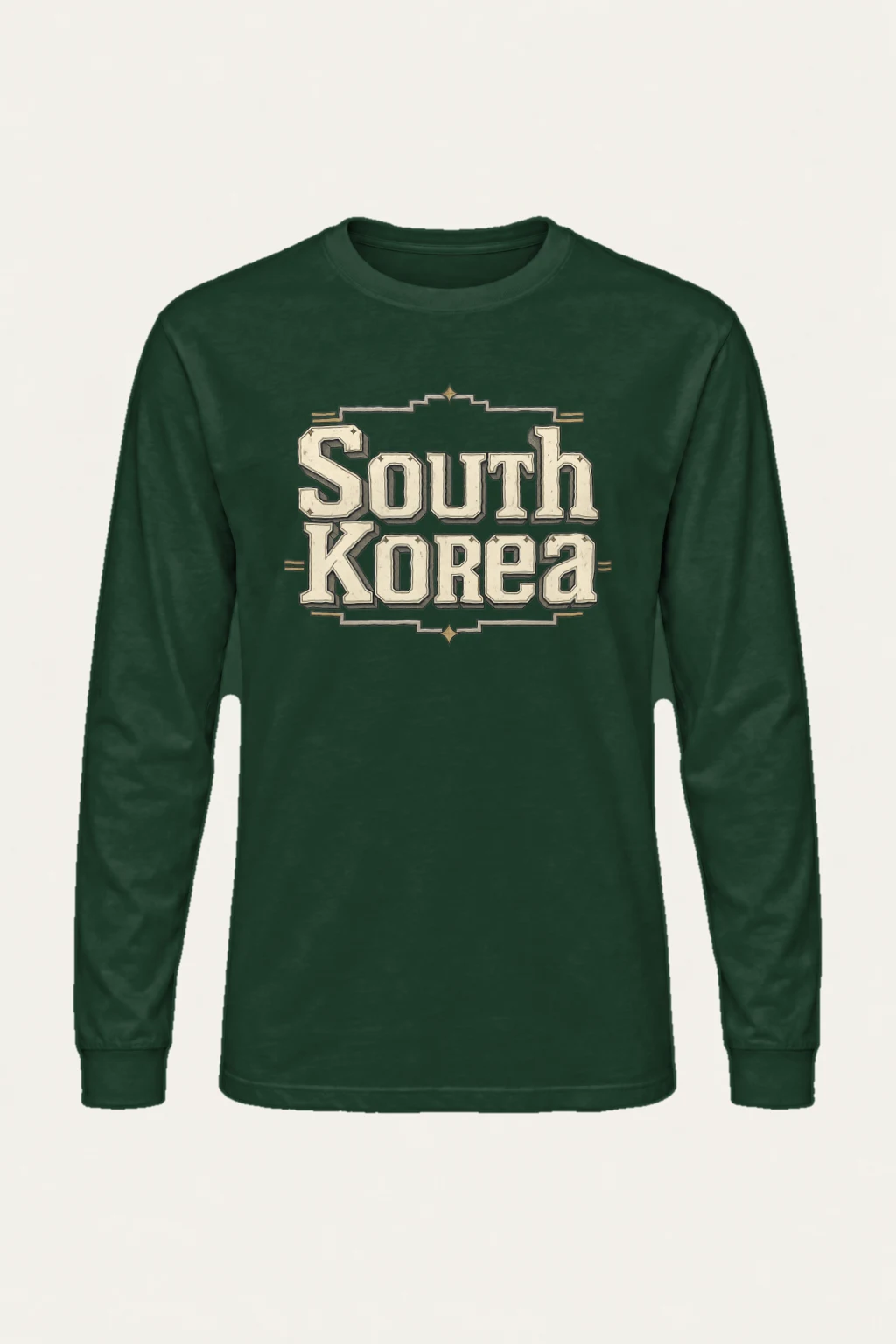 "Seoul Heritage Emblem" Unisex Longsleeve T-shirt | Gildan 2400