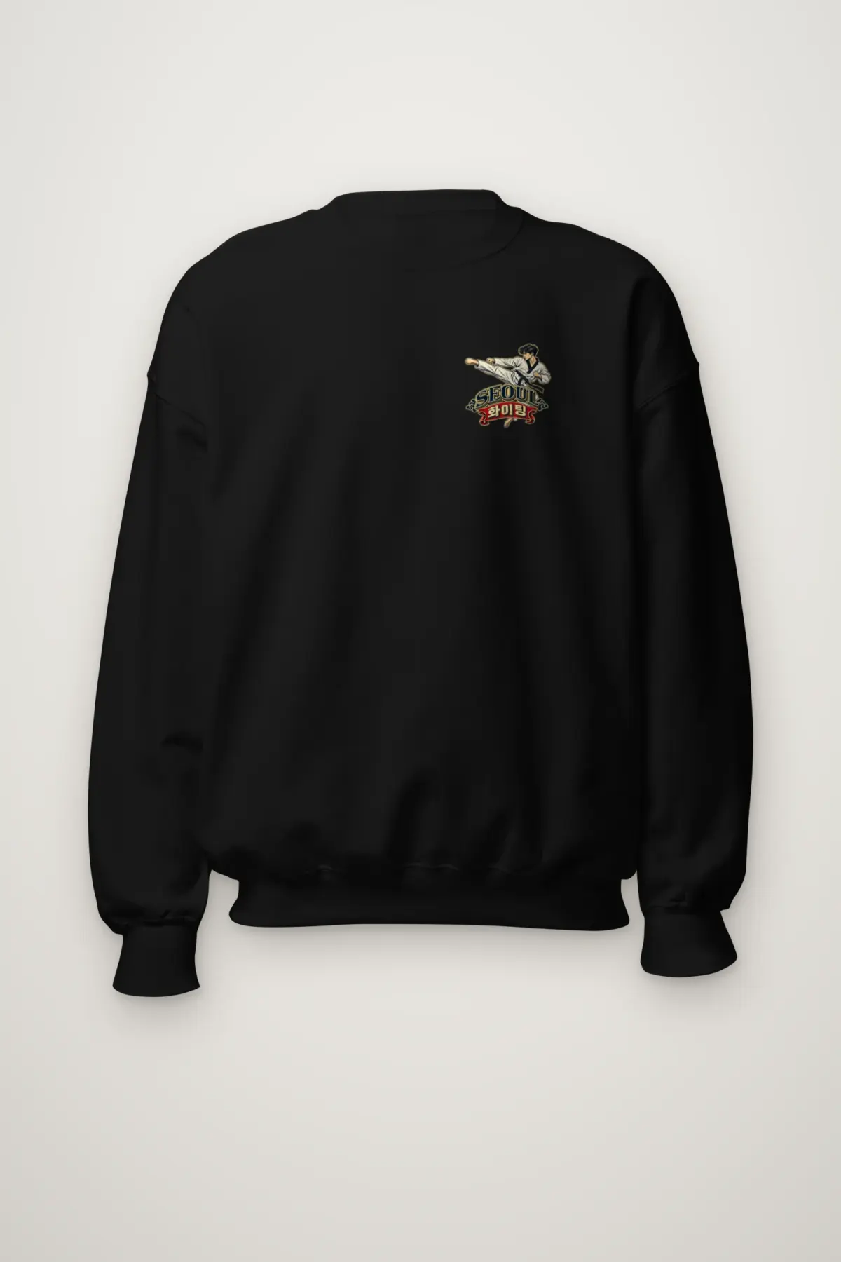 "Seoul Hwaiting" Heavy Blend Unisex Crewneck Sweatshirt