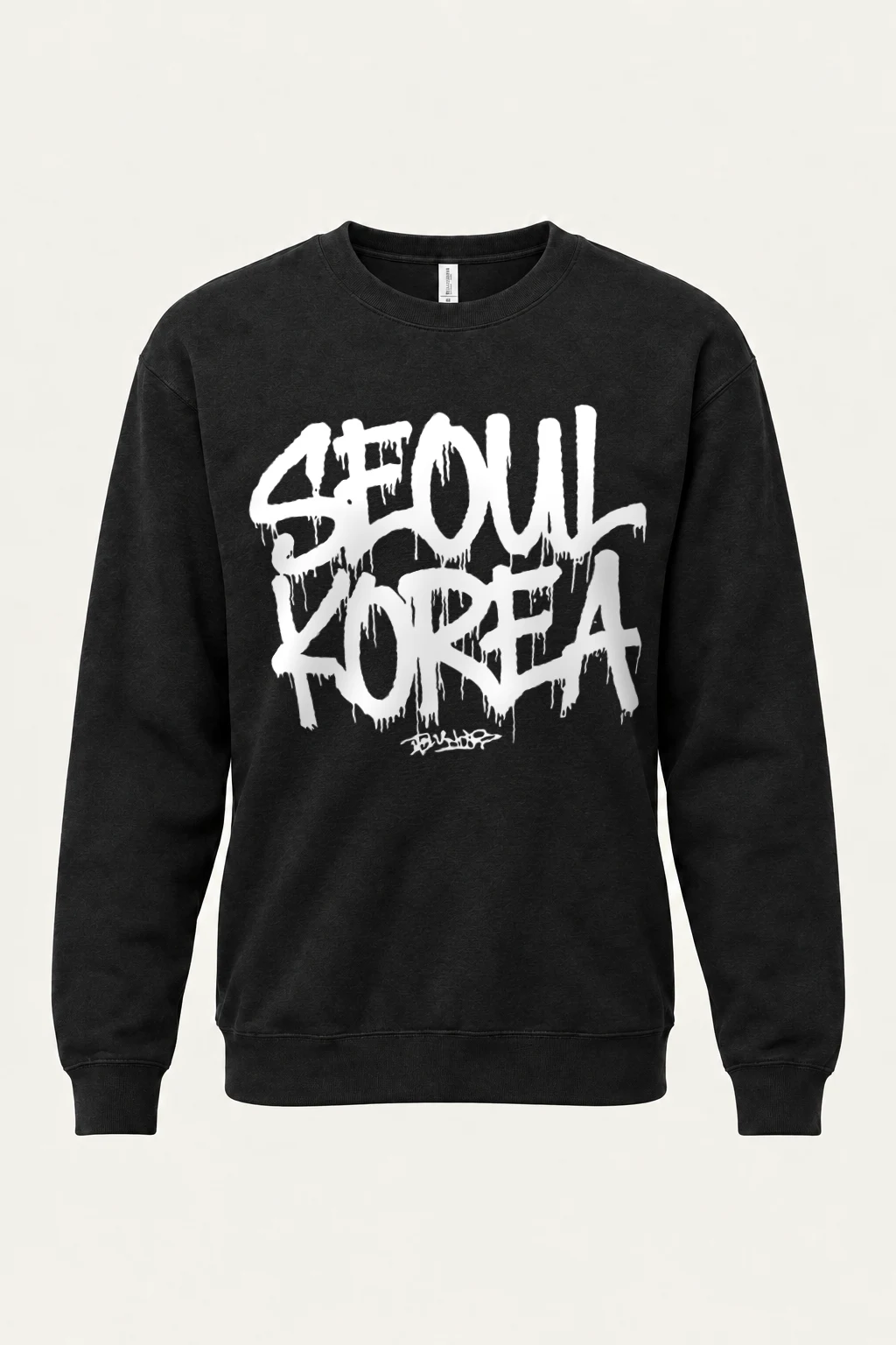"Seoul Korea" Heavy Blend Unisex Crewneck Sweatshirt | Gildan 18000