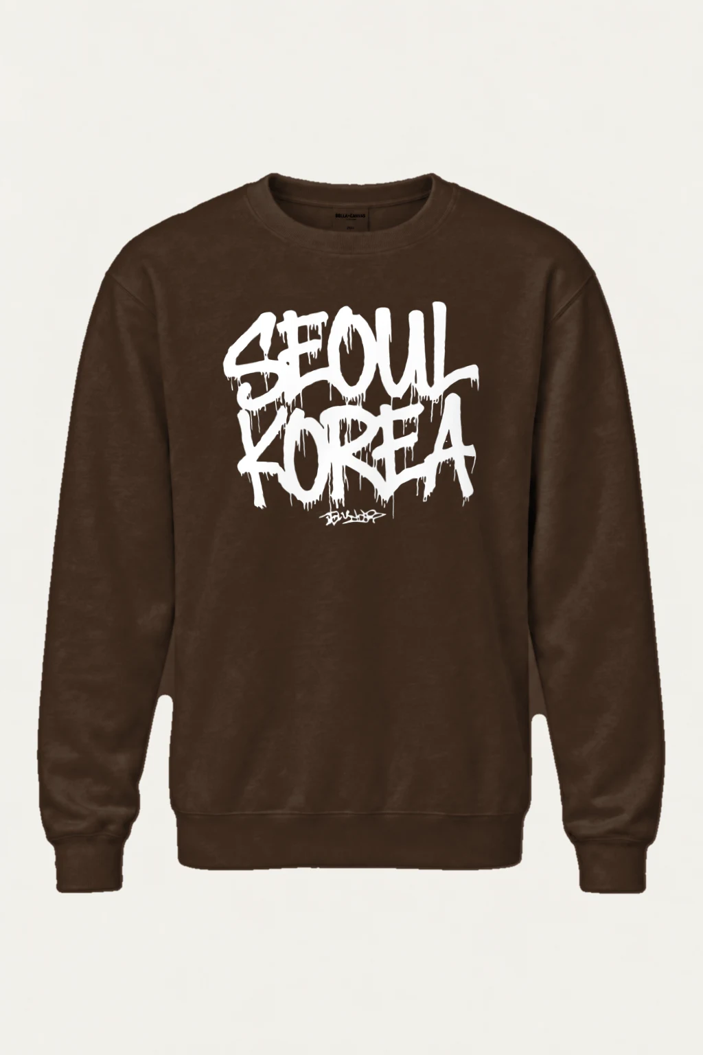 "Seoul Korea" Heavy Blend Unisex Crewneck Sweatshirt | Gildan 18000
