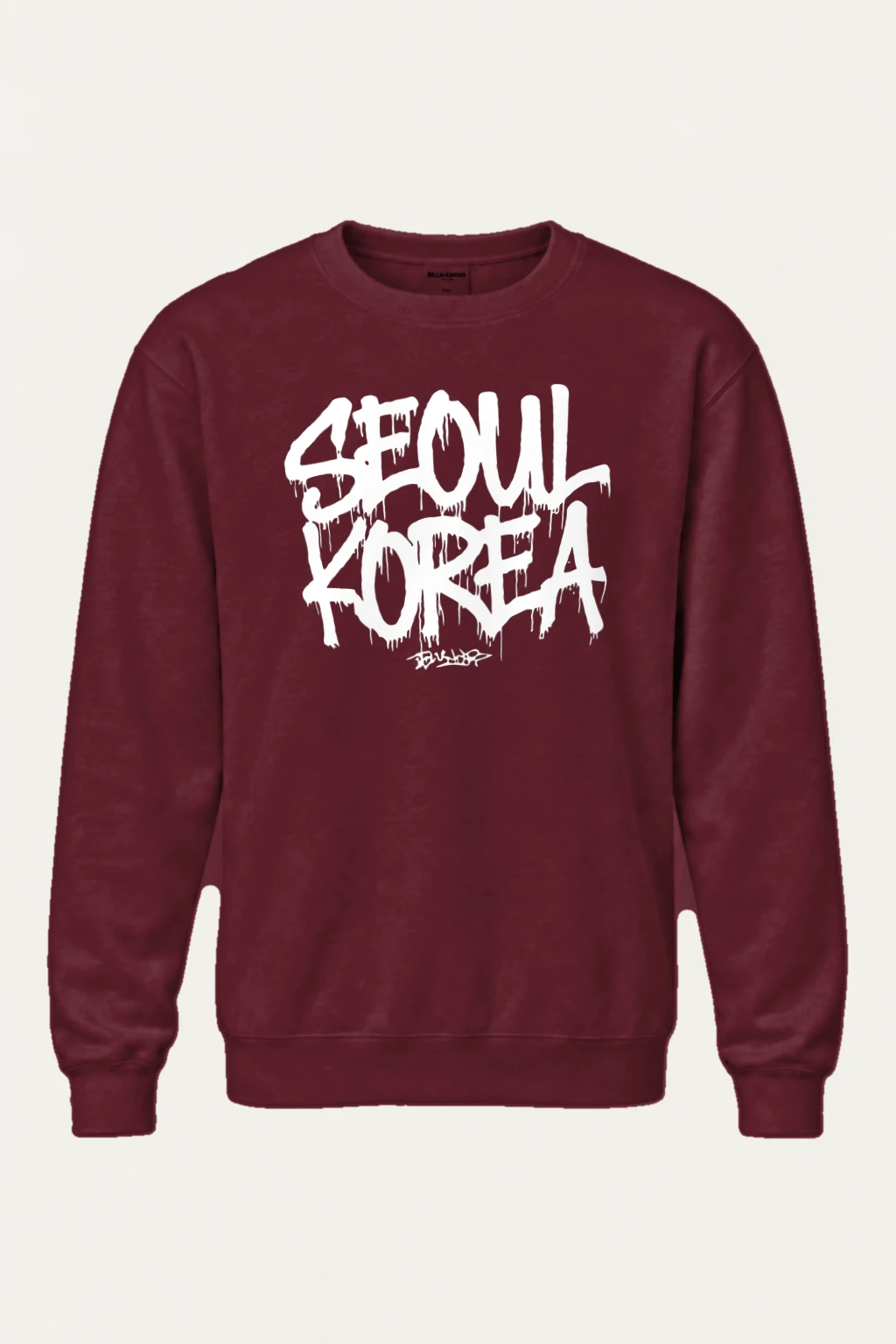 "Seoul Korea" Heavy Blend Unisex Crewneck Sweatshirt | Gildan 18000