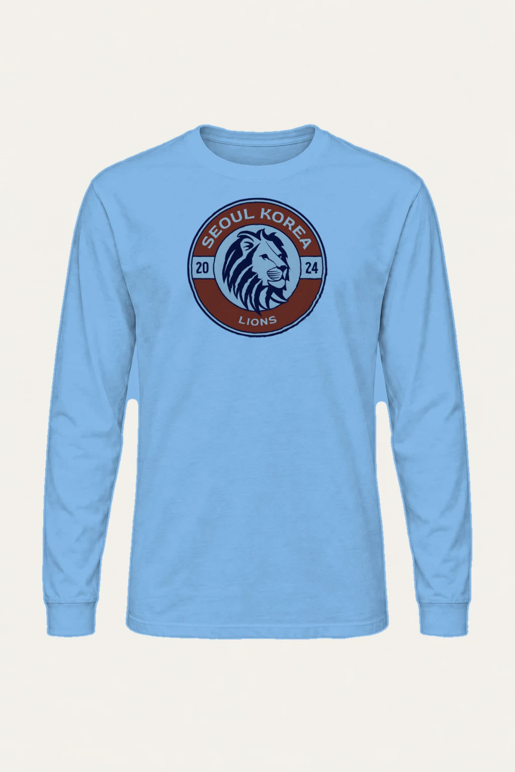 "Seoul Korea Lions" Unisex Longsleeve T-shirt | Gildan 2400