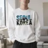 "Seoul Korea Palace" Heavy Blend Unisex Crewneck Sweatshirt | Gildan 18000