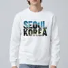 "Seoul Korea Palace" Heavy Blend Unisex Crewneck Sweatshirt
