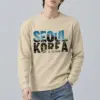 "Seoul Korea Palace" Unisex Longsleeve T-shirt