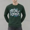 "Silver Seoul Crown" Unisex Longsleeve T-shirt