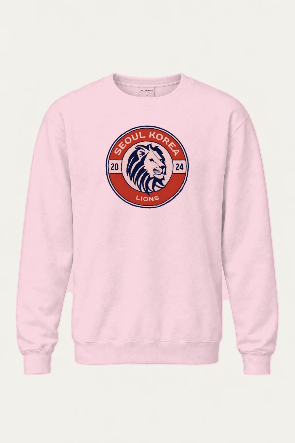 "Seoul Lions Emblem" Heavy Blend Unisex Crewneck Sweatshirt | Gildan 18000