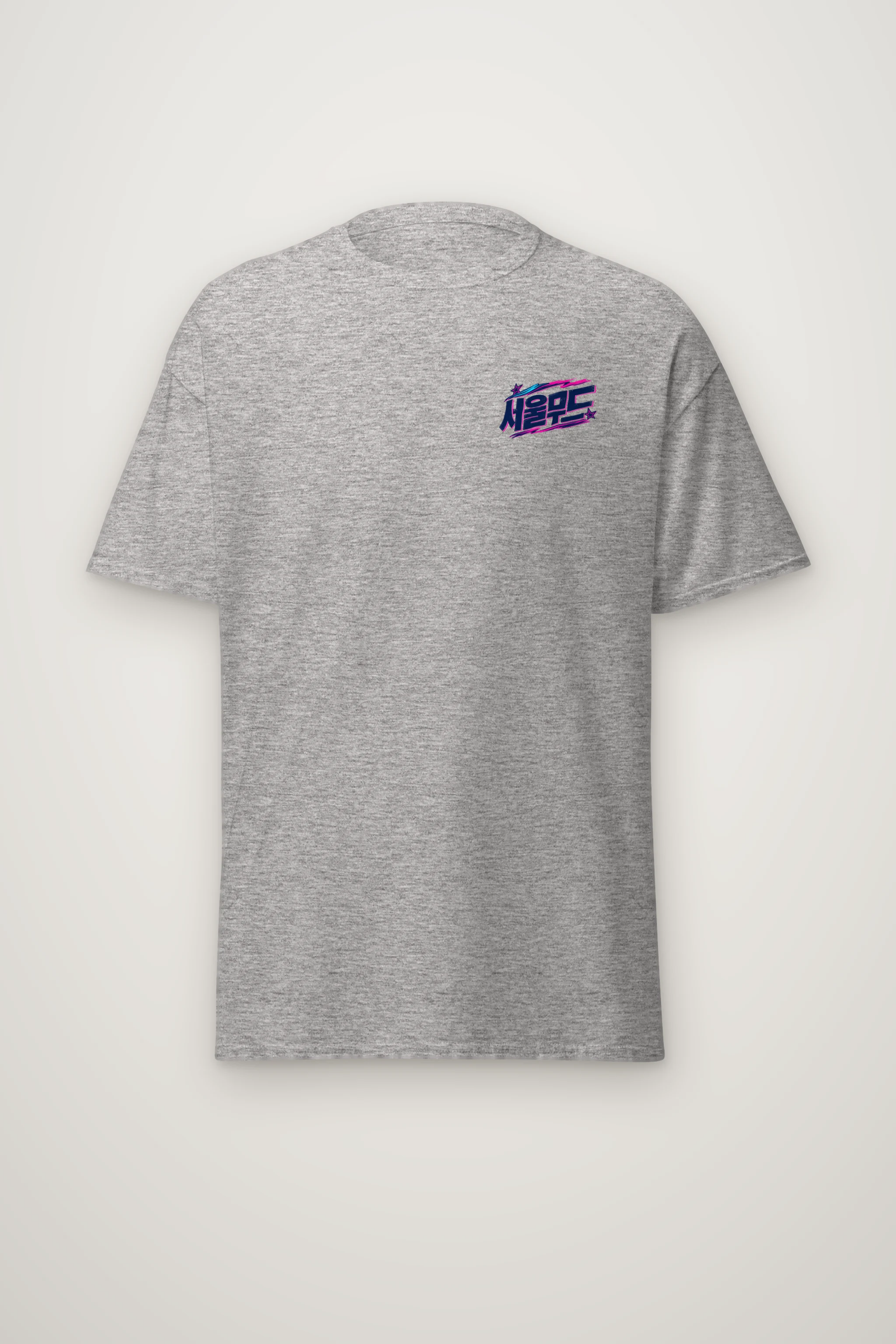 "Seoul Mood Archive" Heavyweight Unisex Crewneck T-shirt
