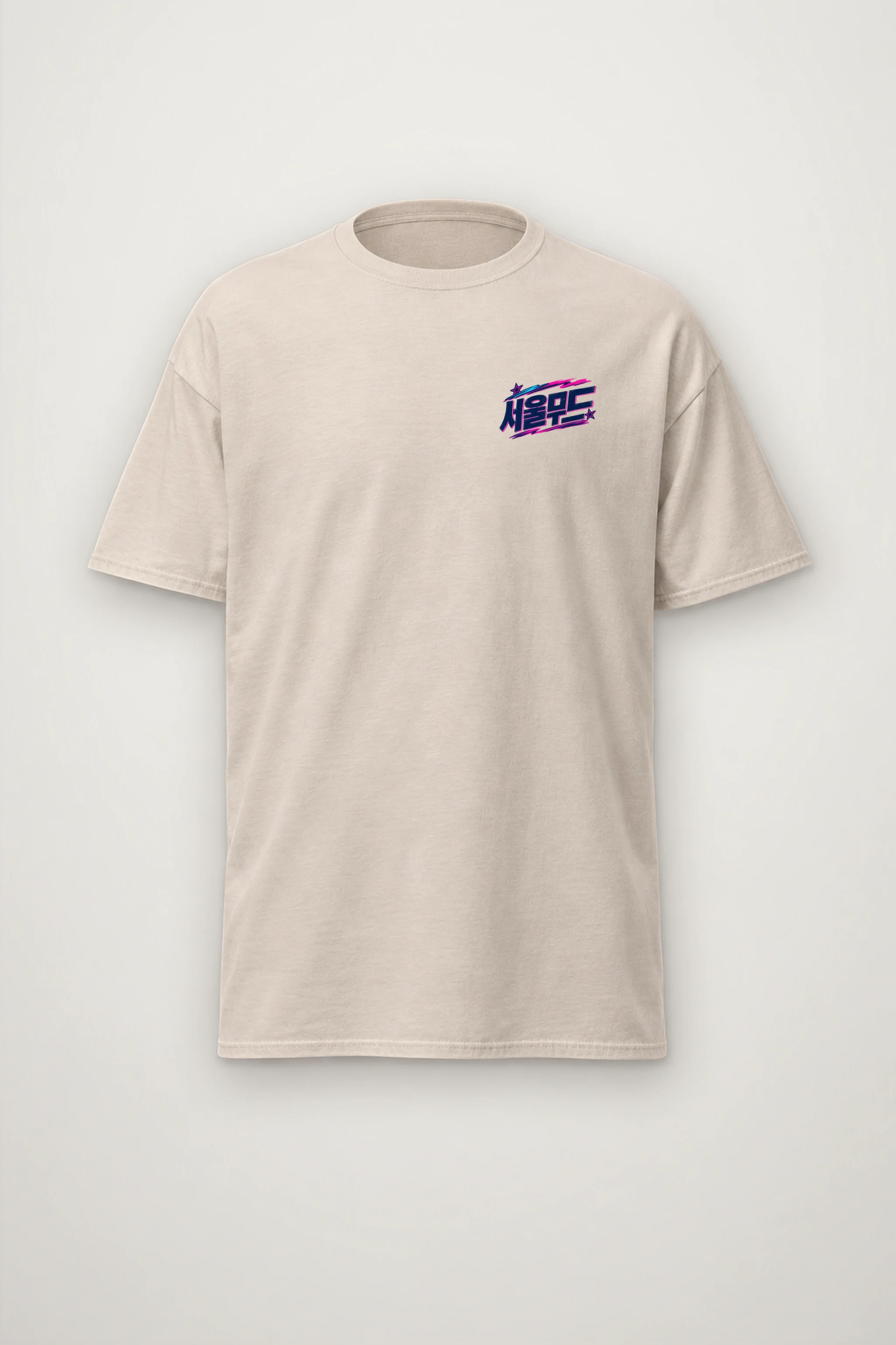 "Seoul Mood Archive" Heavyweight Unisex Crewneck T-shirt