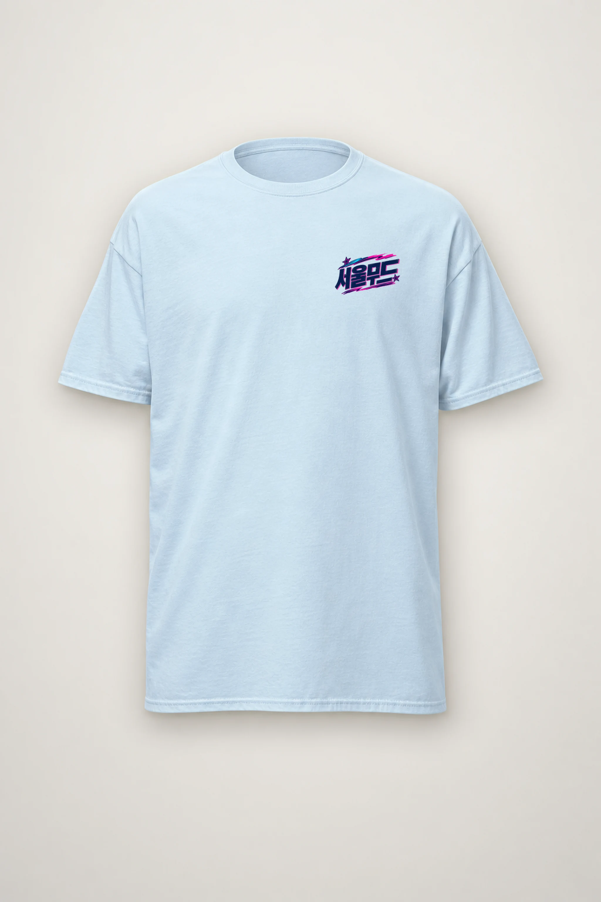 "Seoul Mood Archive" Heavyweight Unisex Crewneck T-shirt