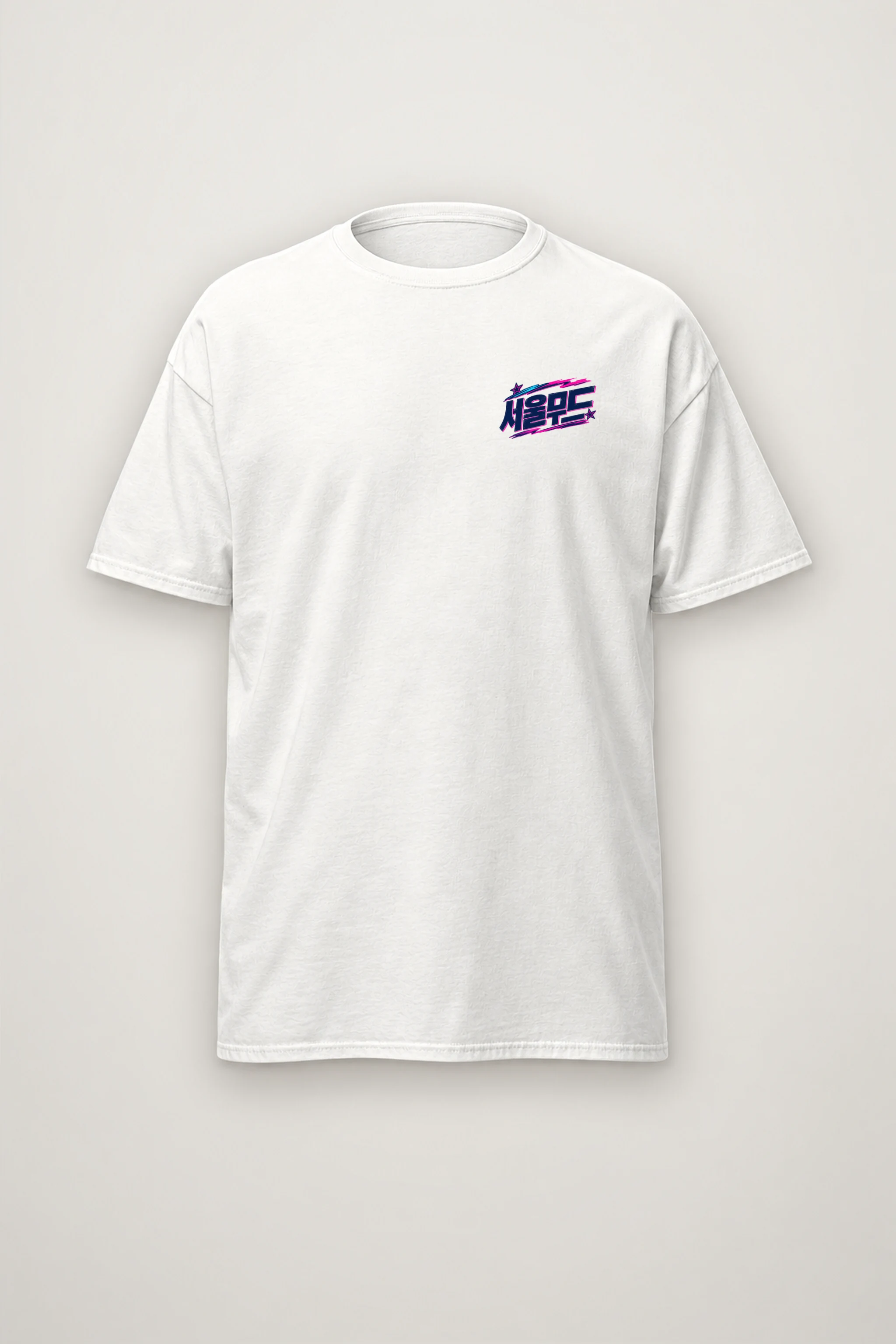 "Seoul Mood Archive" Heavyweight Unisex Crewneck T-shirt