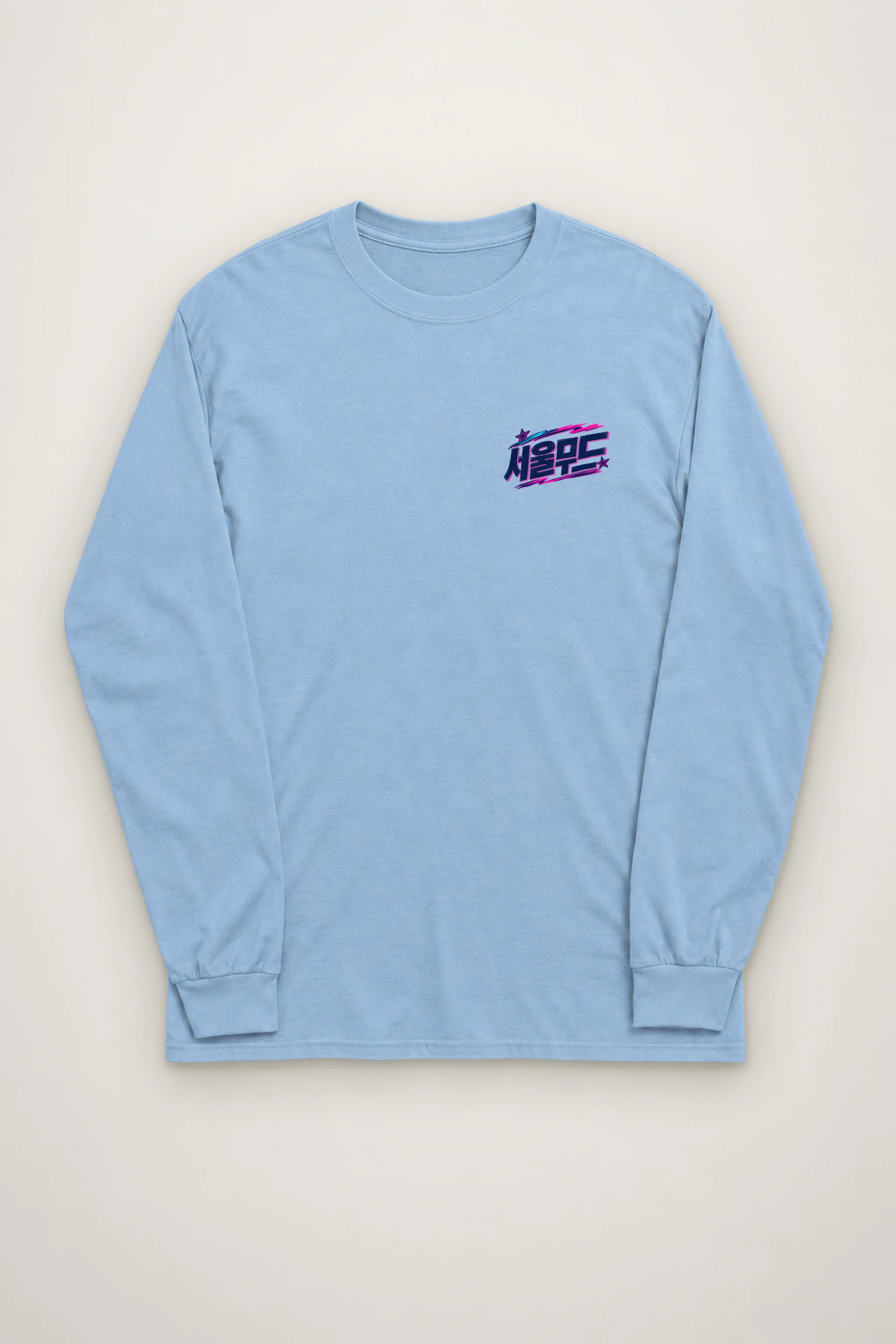 "Seoul Mood Flow" Unisex Longsleeve T-shirt