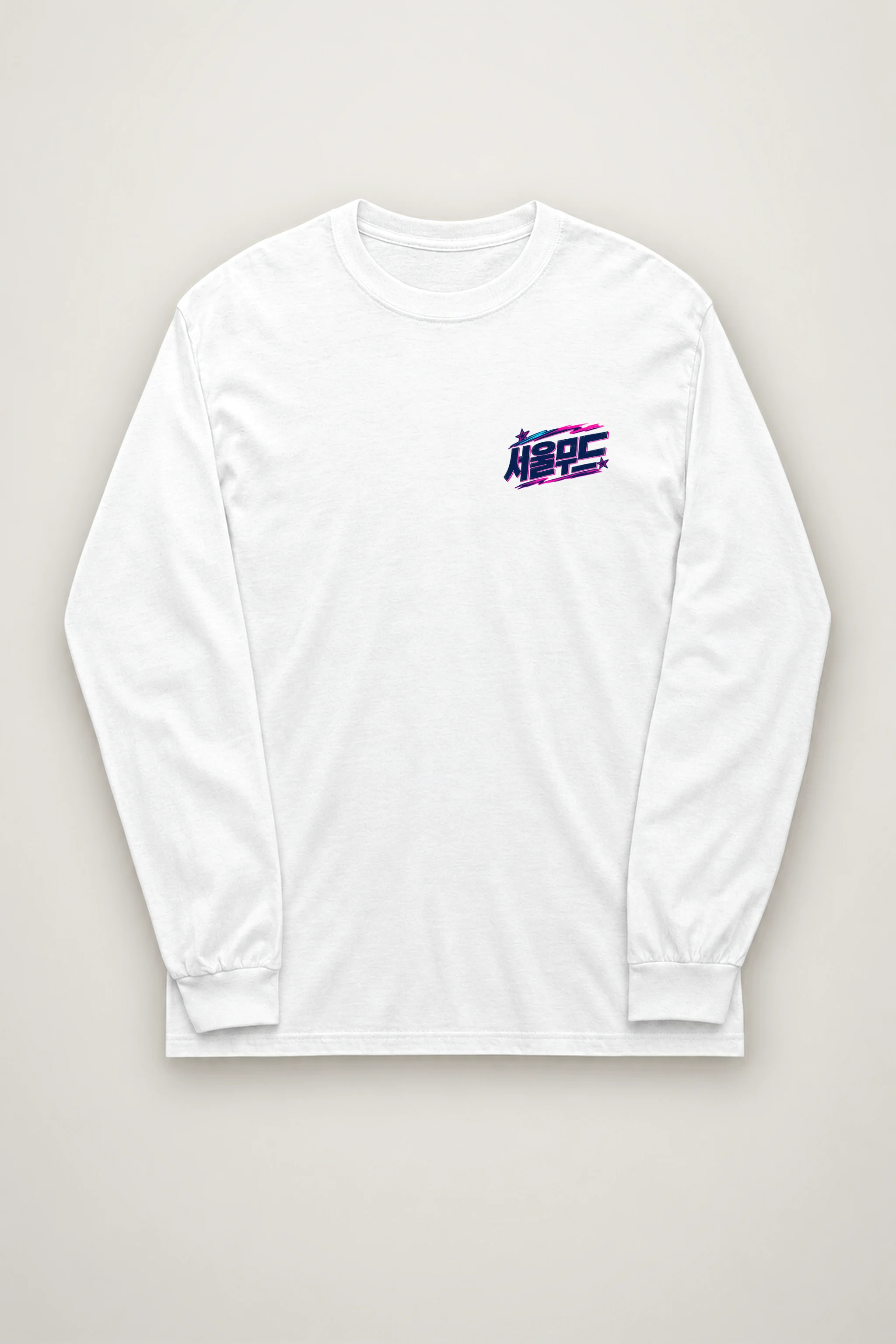 "Seoul Mood Flow" Unisex Longsleeve T-shirt