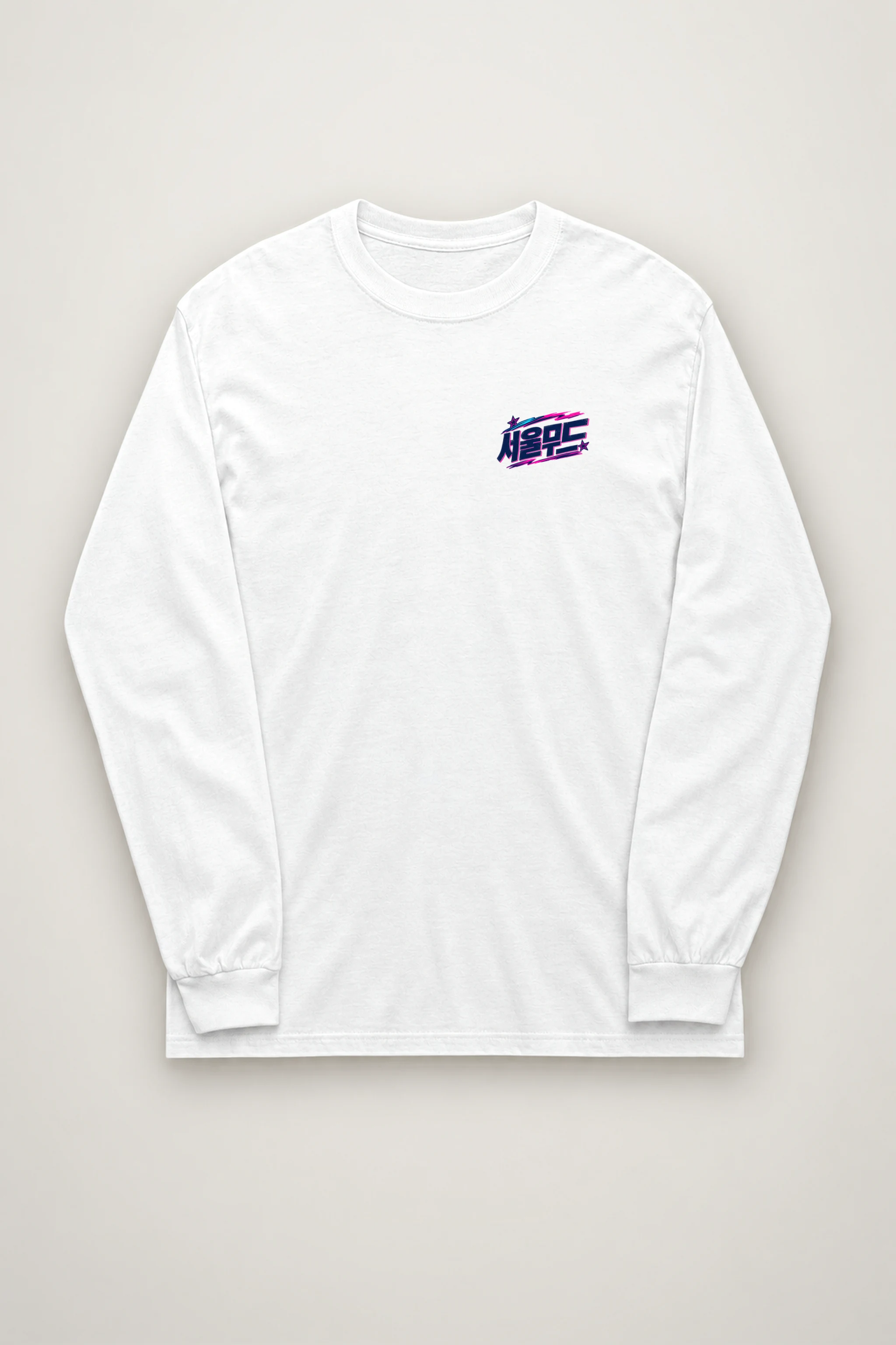 "Seoul Mood Flow" Unisex Longsleeve T-shirt