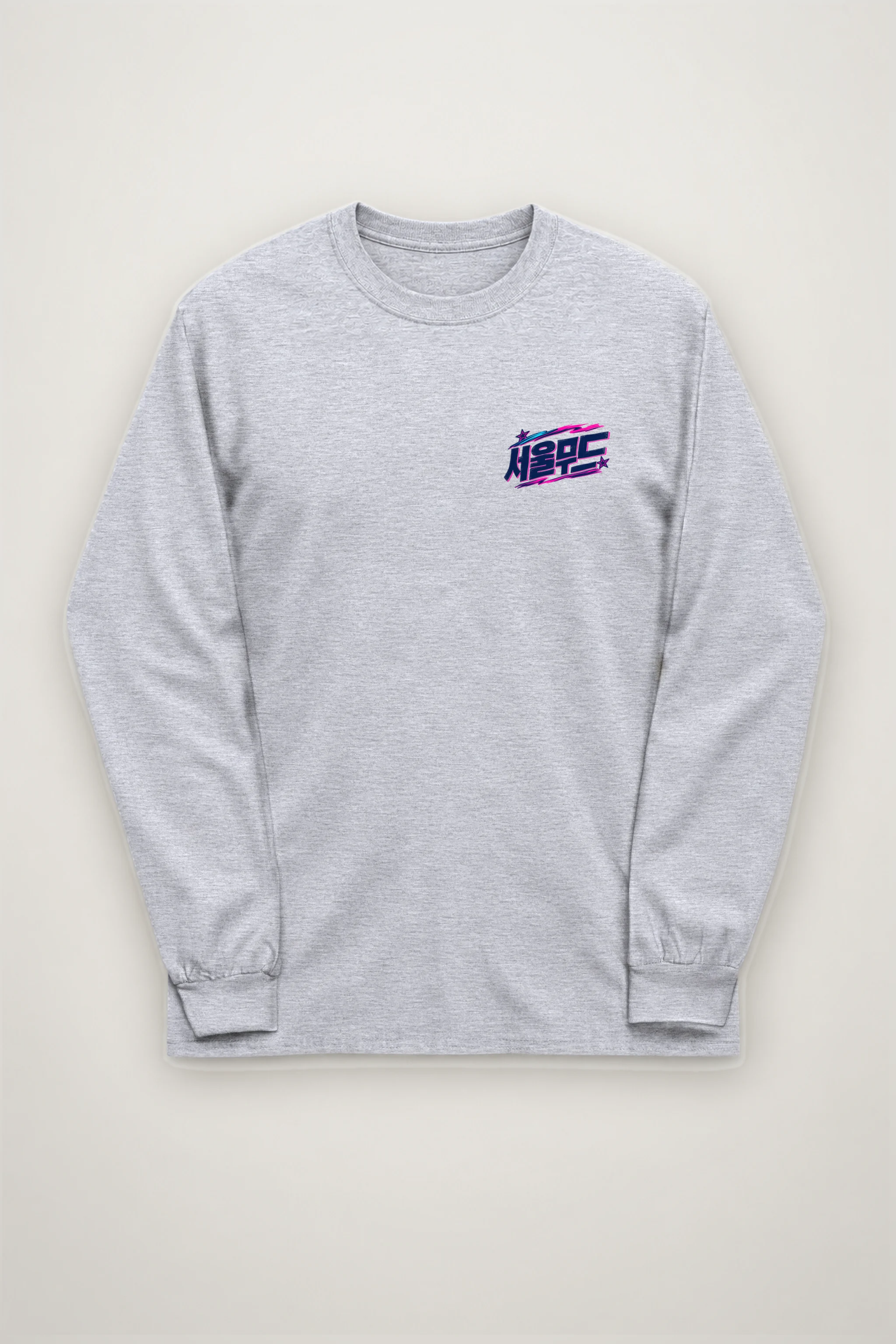 "Seoul Mood Flow" Unisex Longsleeve T-shirt
