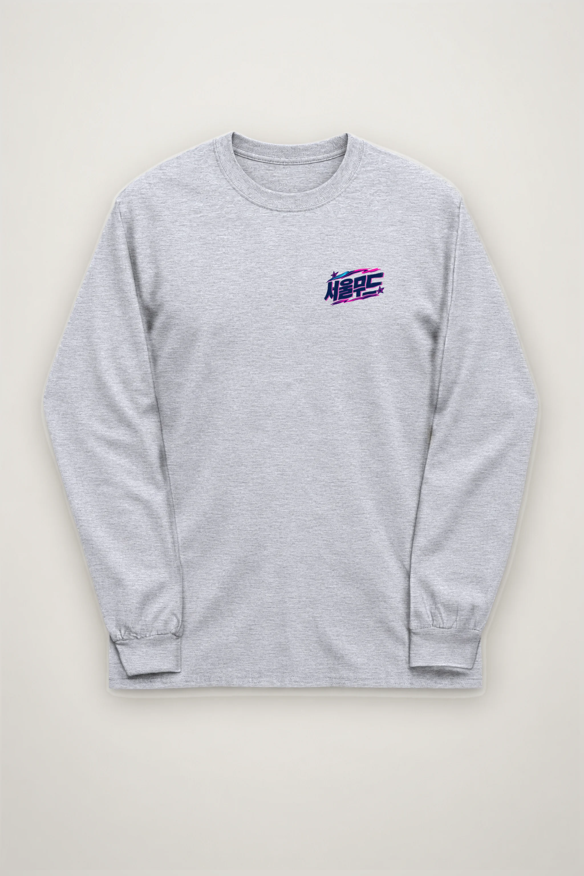 "Seoul Mood Flow" Unisex Longsleeve T-shirt