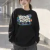 "Seoul Mood Street Club" Unisex Longsleeve T-shirt | Gildan 2400