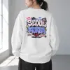 "Seoul Night Crew" Heavy Blend Unisex Crewneck Sweatshirt | Gildan 18000