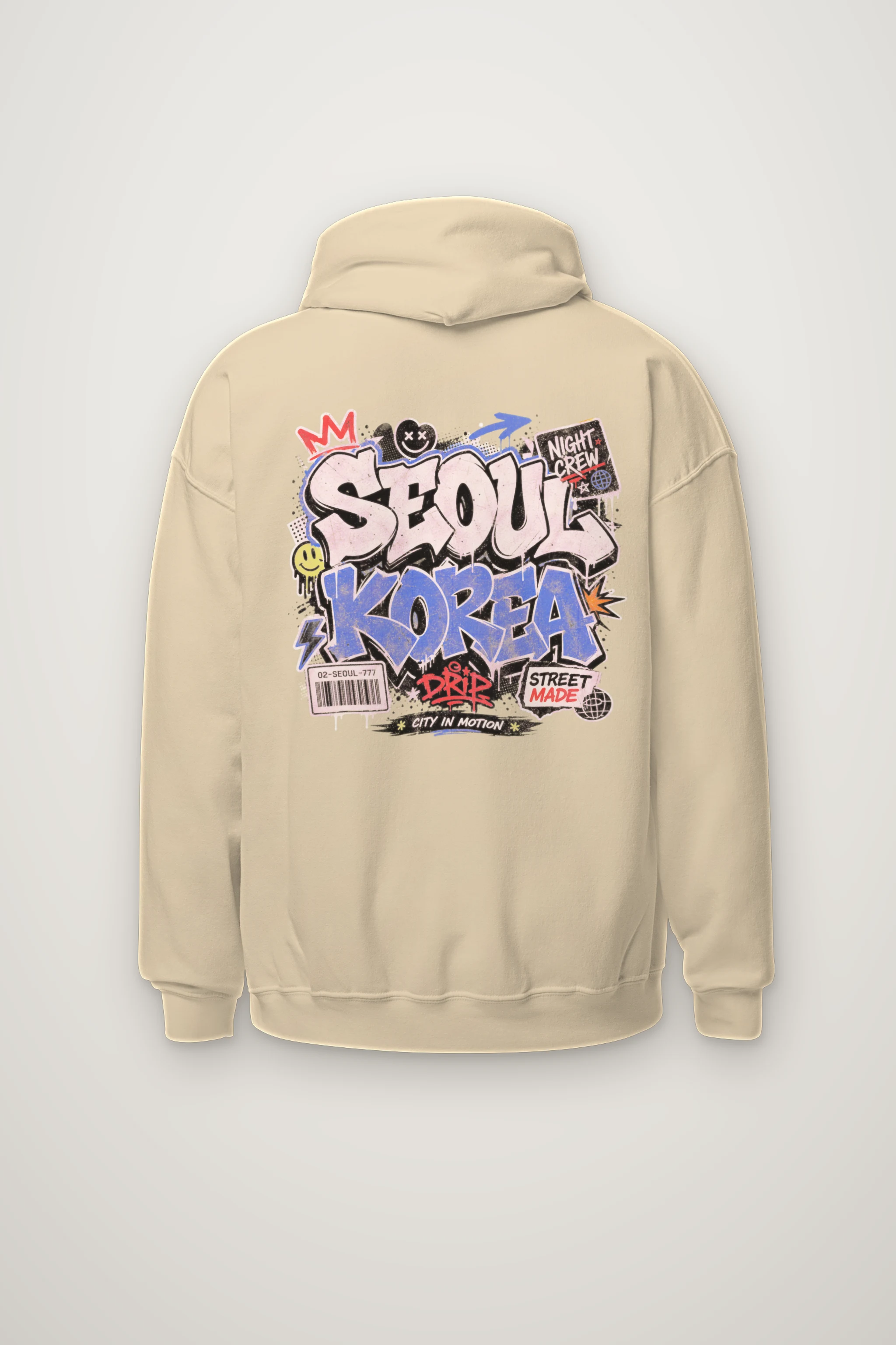 "Seoul Night Crew" Heavy Blend Unisex Pullover Hoodie