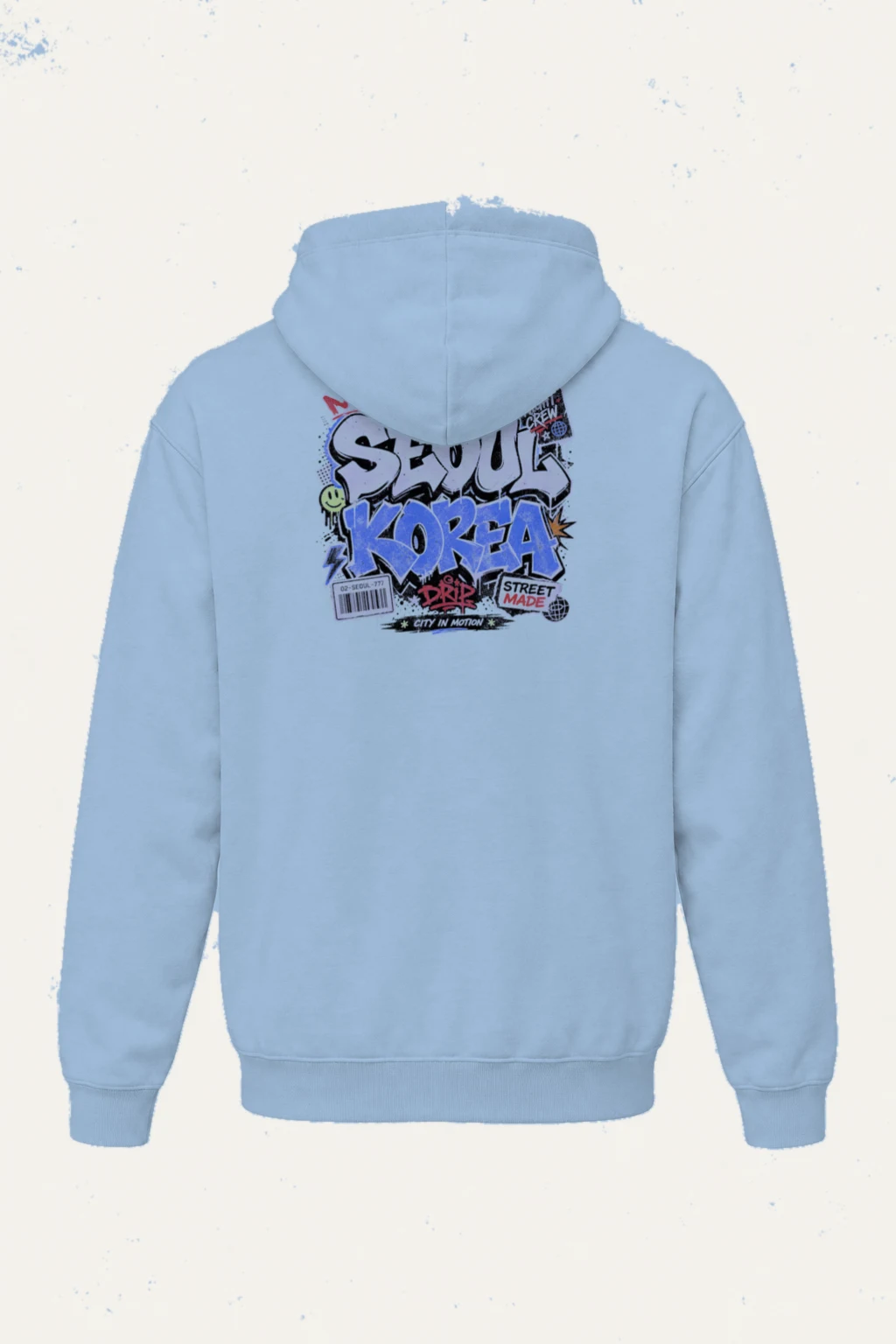 "Seoul Night Crew" Heavy Blend Unisex Pullover Hoodie | Gildan 18500