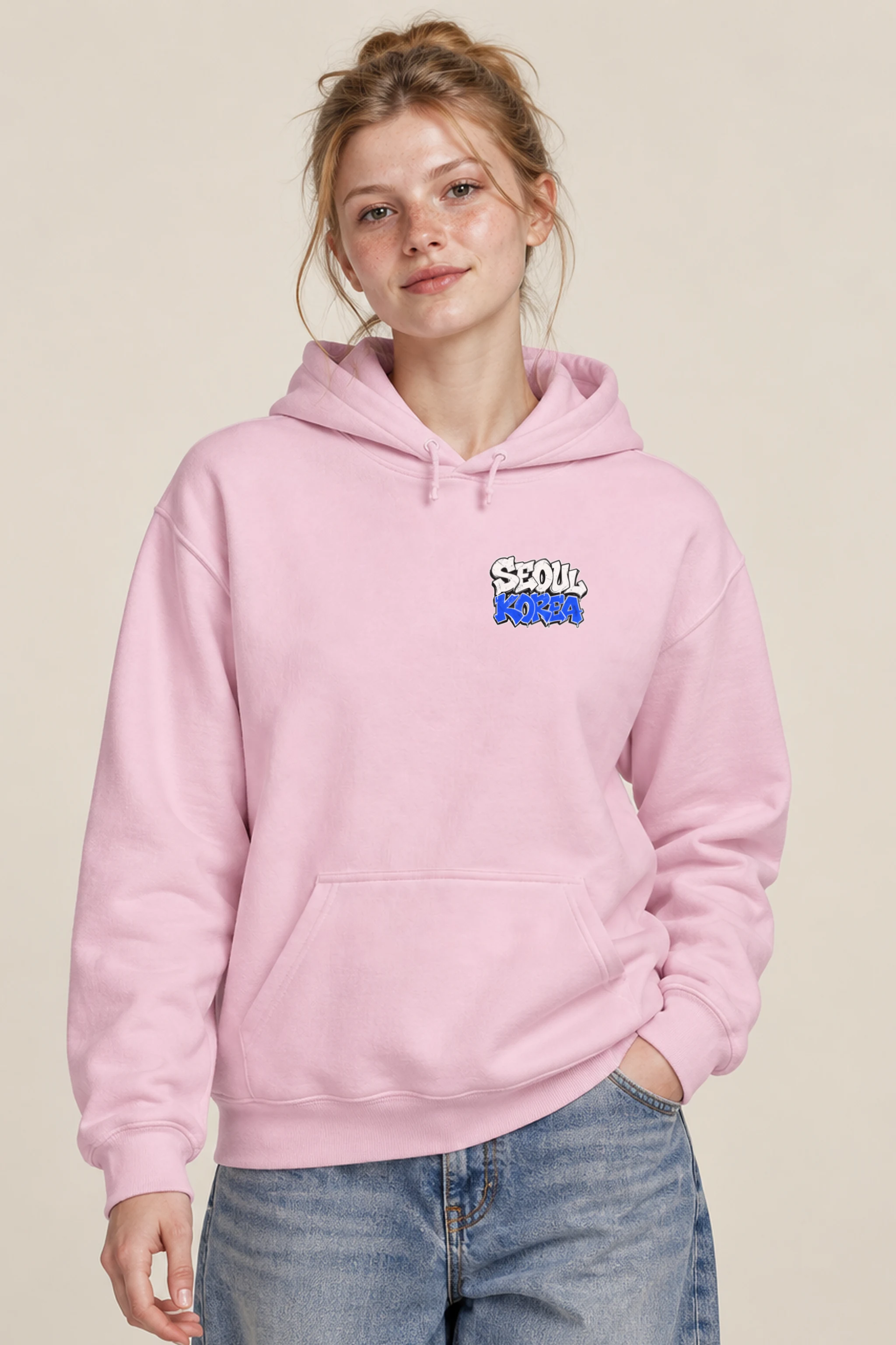 "Seoul Night Crew" Heavy Blend Unisex Pullover Hoodie