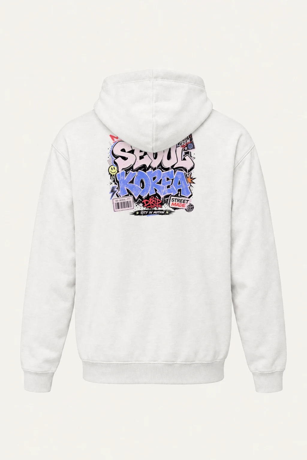 "Seoul Night Crew" Heavy Blend Unisex Pullover Hoodie | Gildan 18500