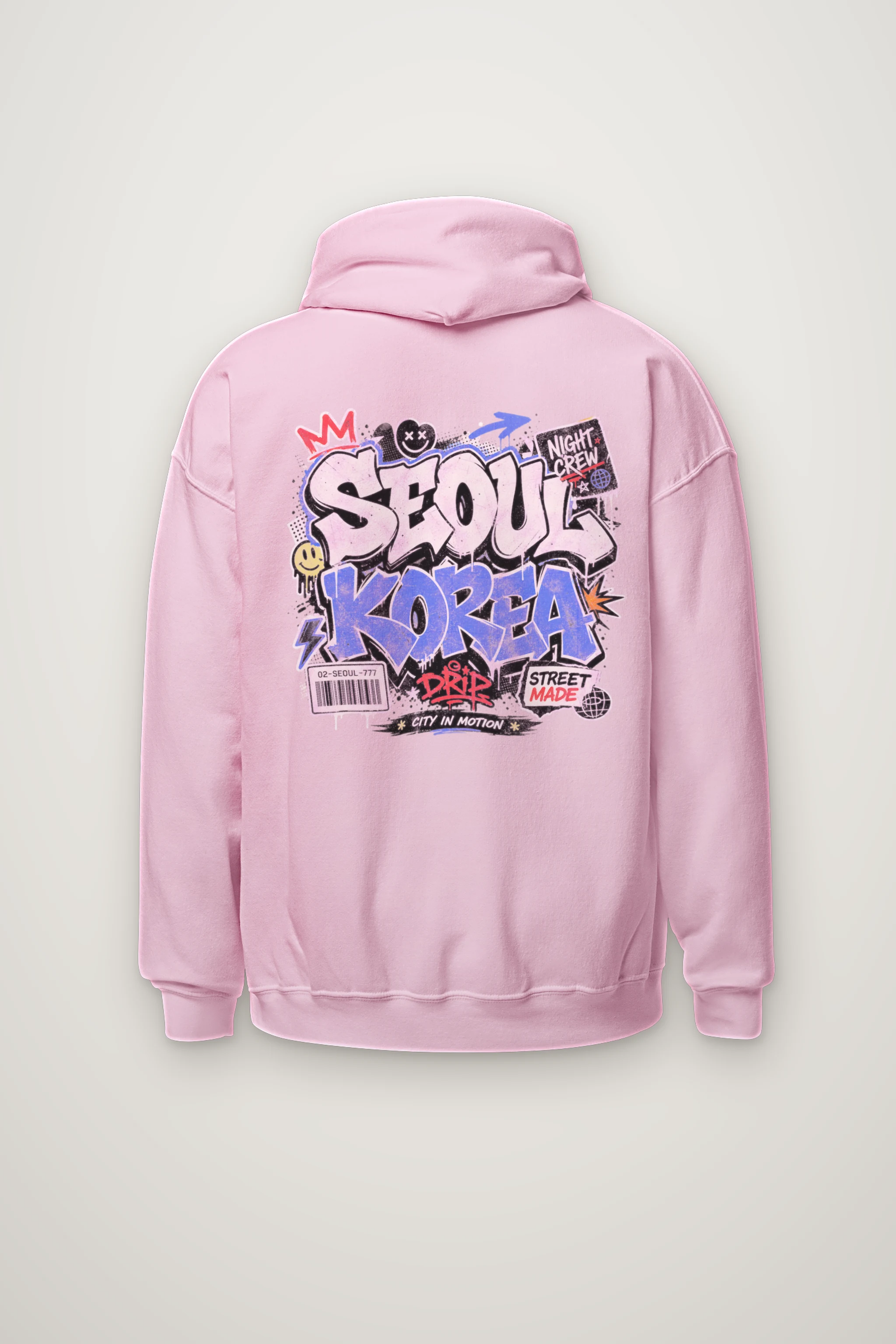 "Seoul Night Crew" Heavy Blend Unisex Pullover Hoodie