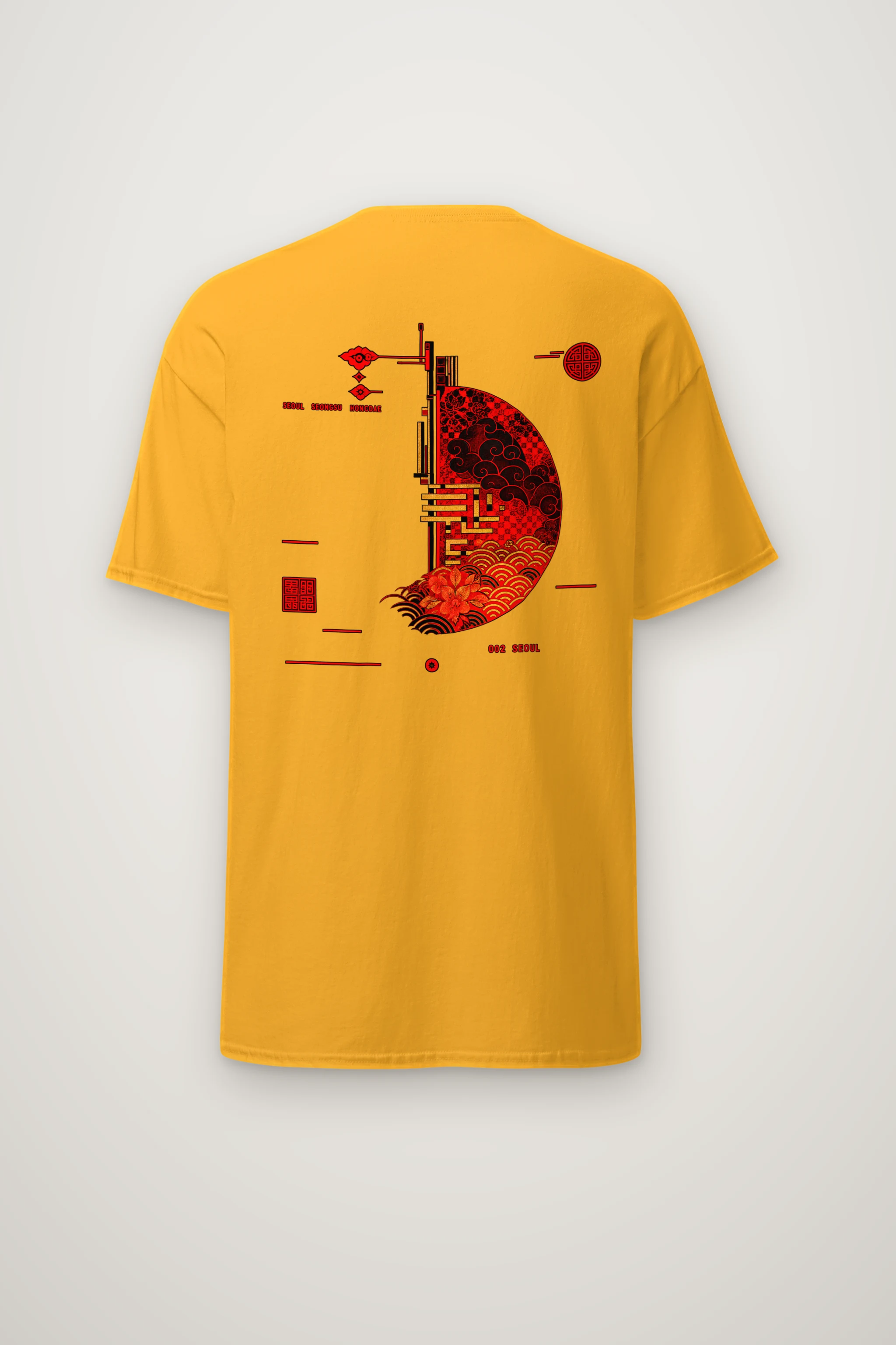 "Seoul Ornament 002" Heavyweight Unisex Crewneck T-shirt