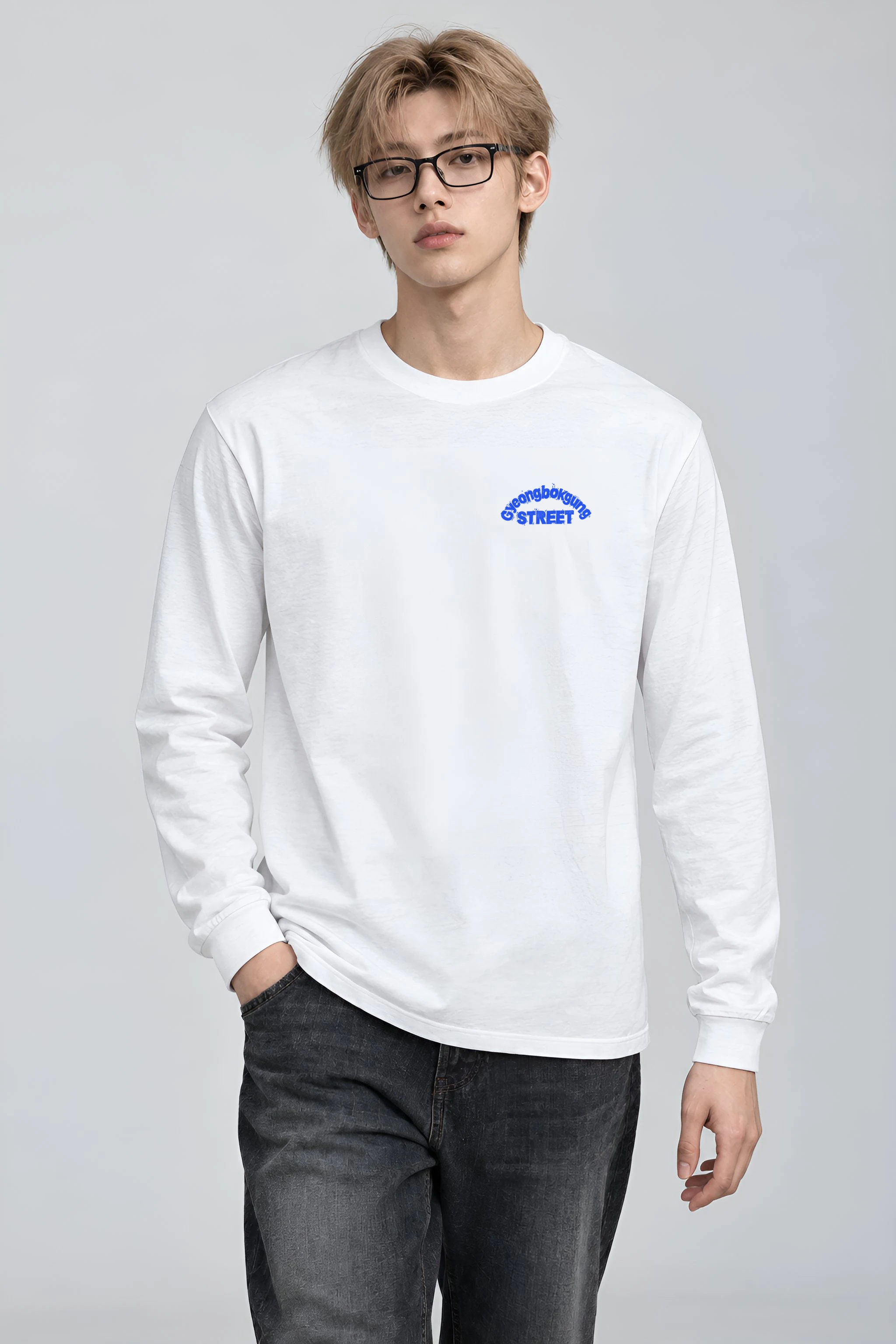 "Seoul Palace Lines" Unisex Longsleeve T-shirt